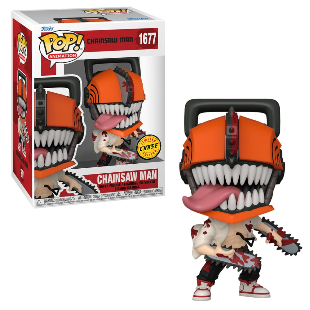 Boneco Funko Pop! Chainsaw Man - Chainsaw Man Chase