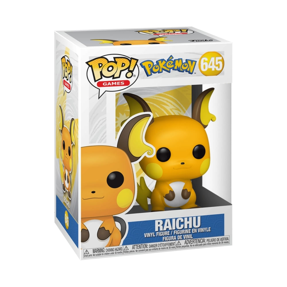 Boneco Funko Pop! Pokémon - Raichu - Imagem 2