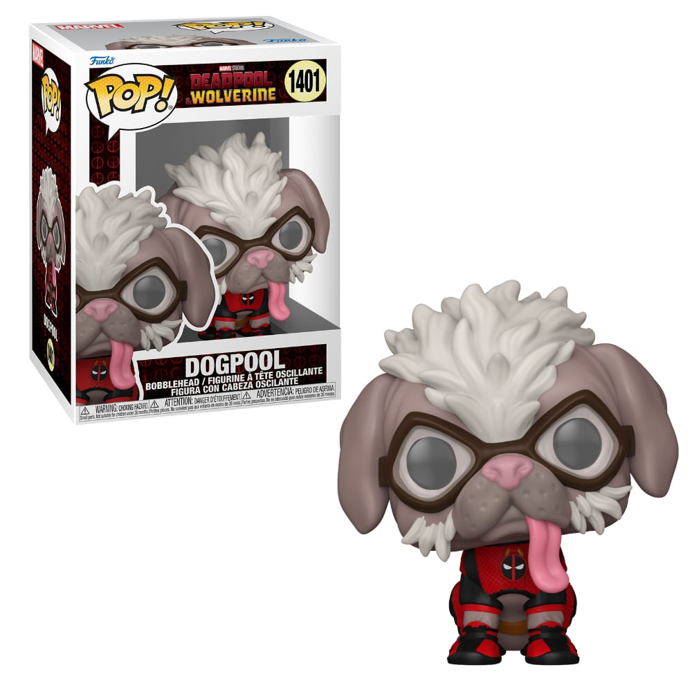 Boneco Funko Pop! Marvel Deadpool & Wolverine - Dogpool