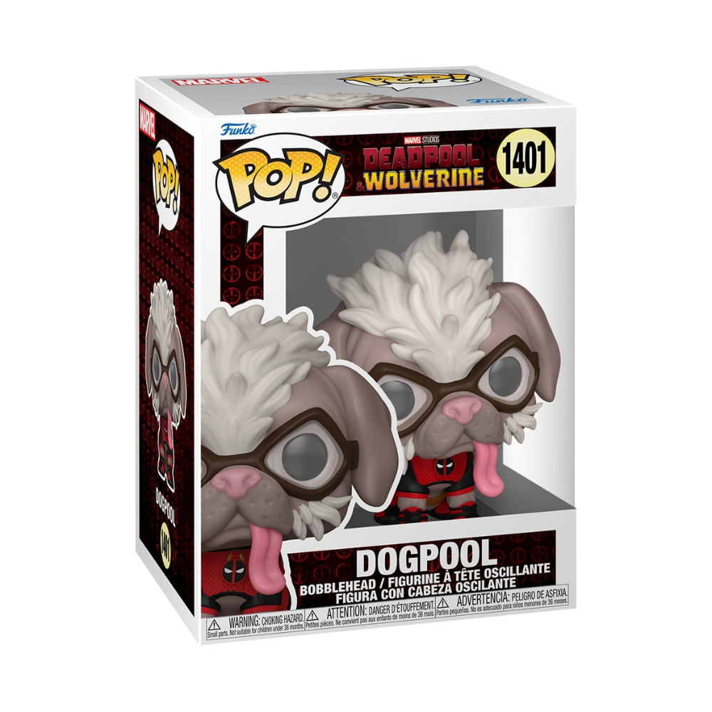 Boneco Funko Pop! Marvel Deadpool & Wolverine - Dogpool - Imagem 3