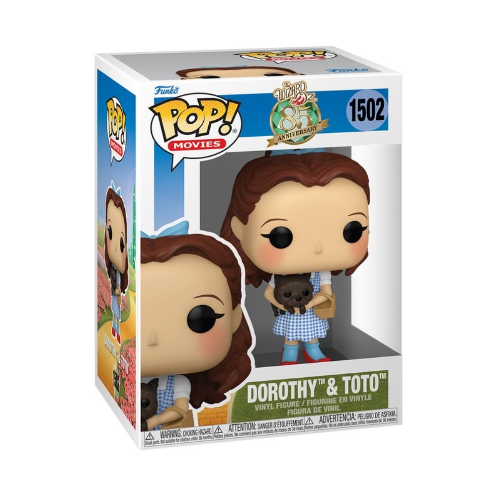 Boneco Funko Pop! O Mágico de Oz - Dorothy e Toto - Imagem 2