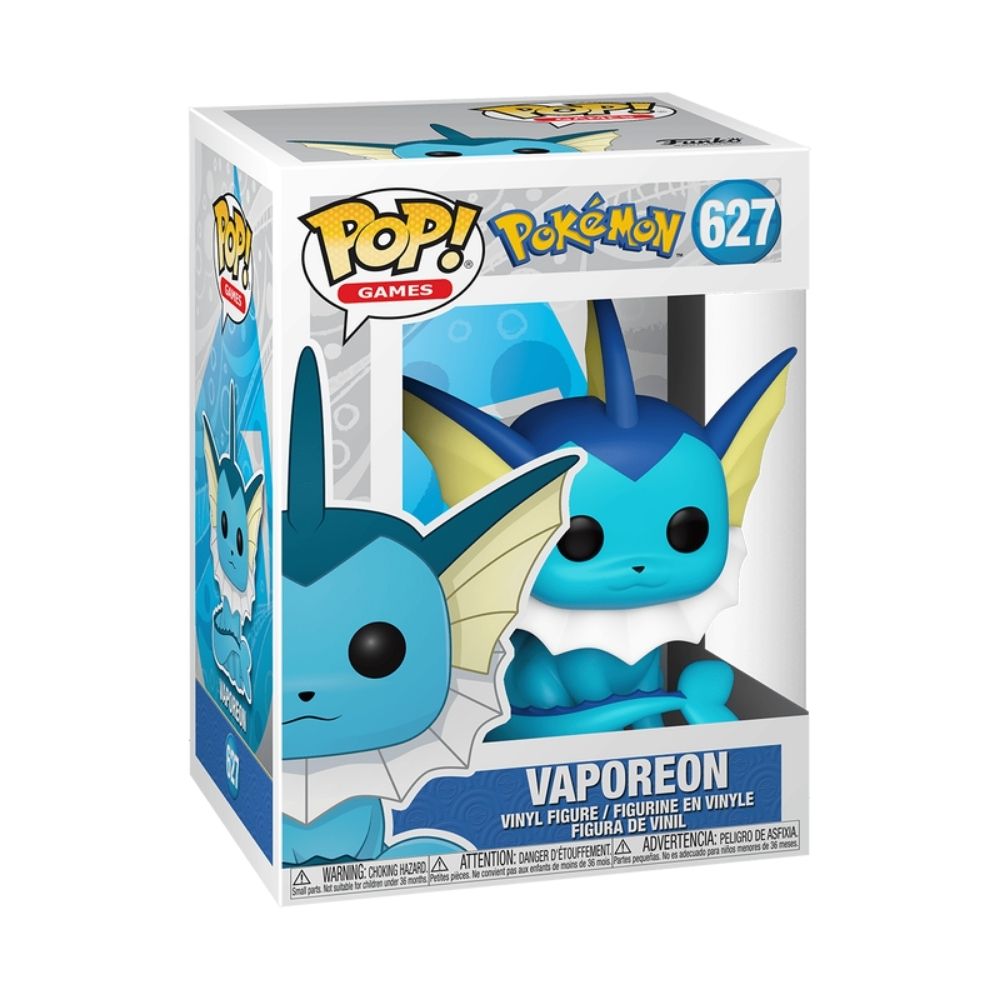 Boneco Funko Pop! Pokémon - Vaporeon - Imagem 2