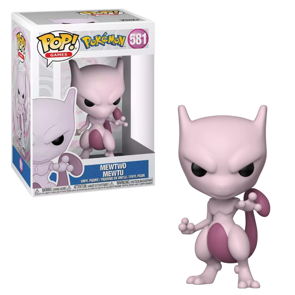 Boneco Funko Pop! Pokémon - Mewtwo (EMEA)