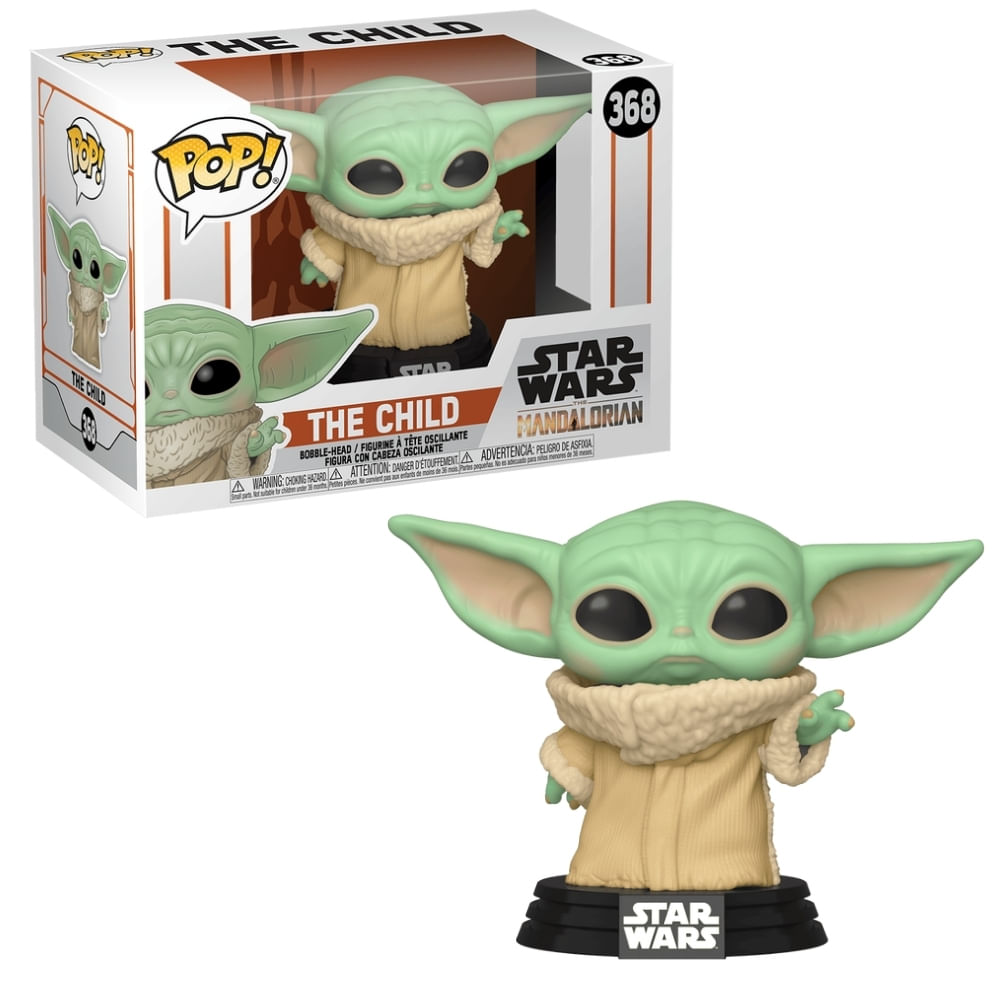 Boneco Funko Pop! Star Wars Mandalorian - Baby Yoda