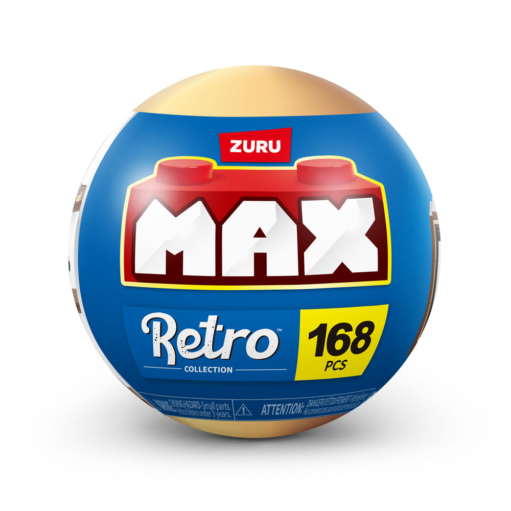 Blocos de Montar Max Premium Retrô - Televisão 168 pçs - Imagem 5