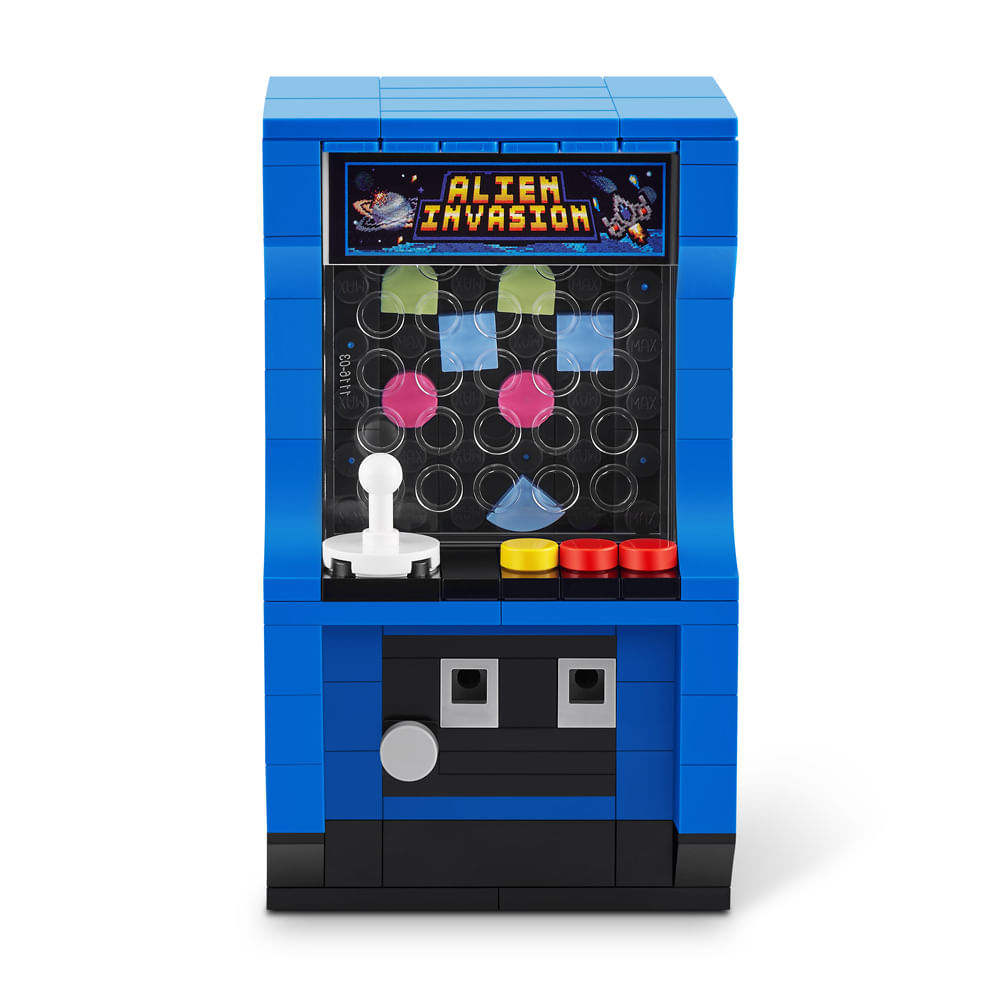 Blocos de Montar Max Premium Retrô - Fliperama 162 pçs - Imagem 4