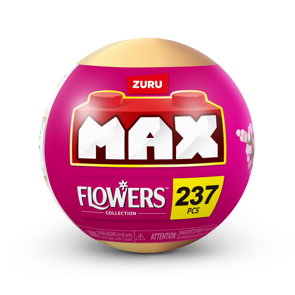 Blocos de Montar Max Premium Flowers - Íris 237 pçs - Imagem 7