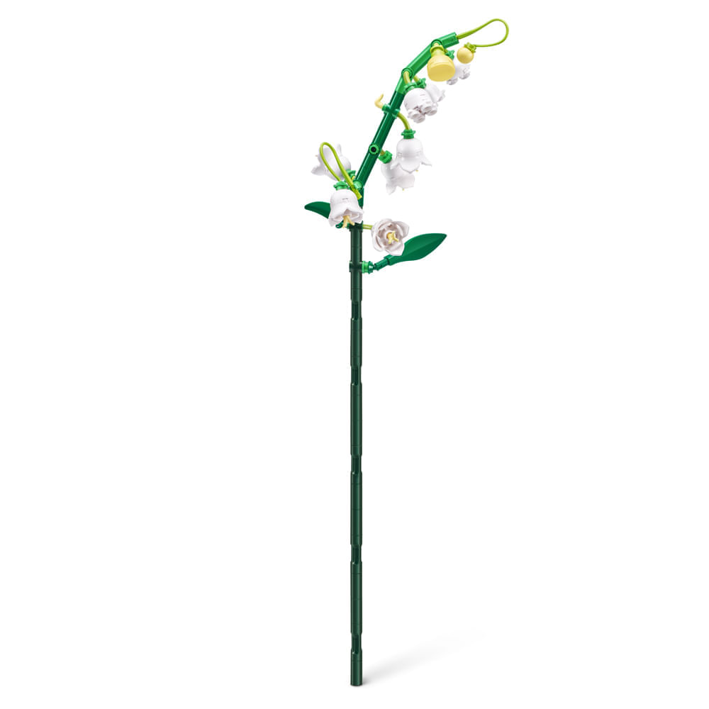 Blocos de Montar Max Premium Flowers - Rosa 204 pçs - Imagem 5