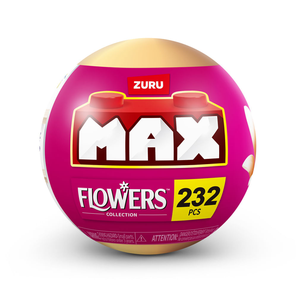 Blocos de Montar Max Premium Flowers - Lírio 232 pçs - Imagem 7