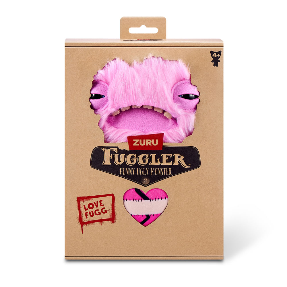Pelúcia Fuggler Love Fuggs 23cm - Rosa - Imagem 6