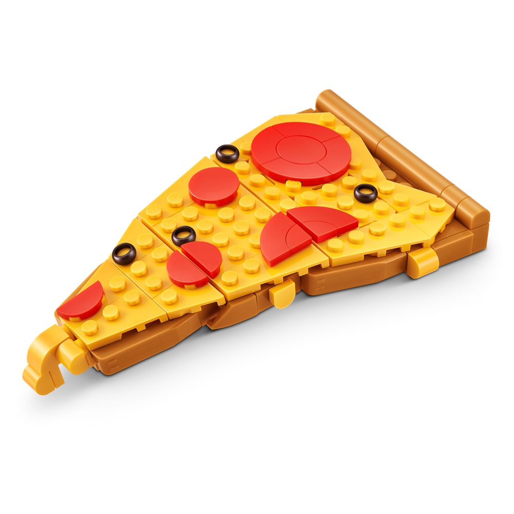 Blocos de Montar Max Premium Snacks - Pizza 114 pçs - Imagem 3