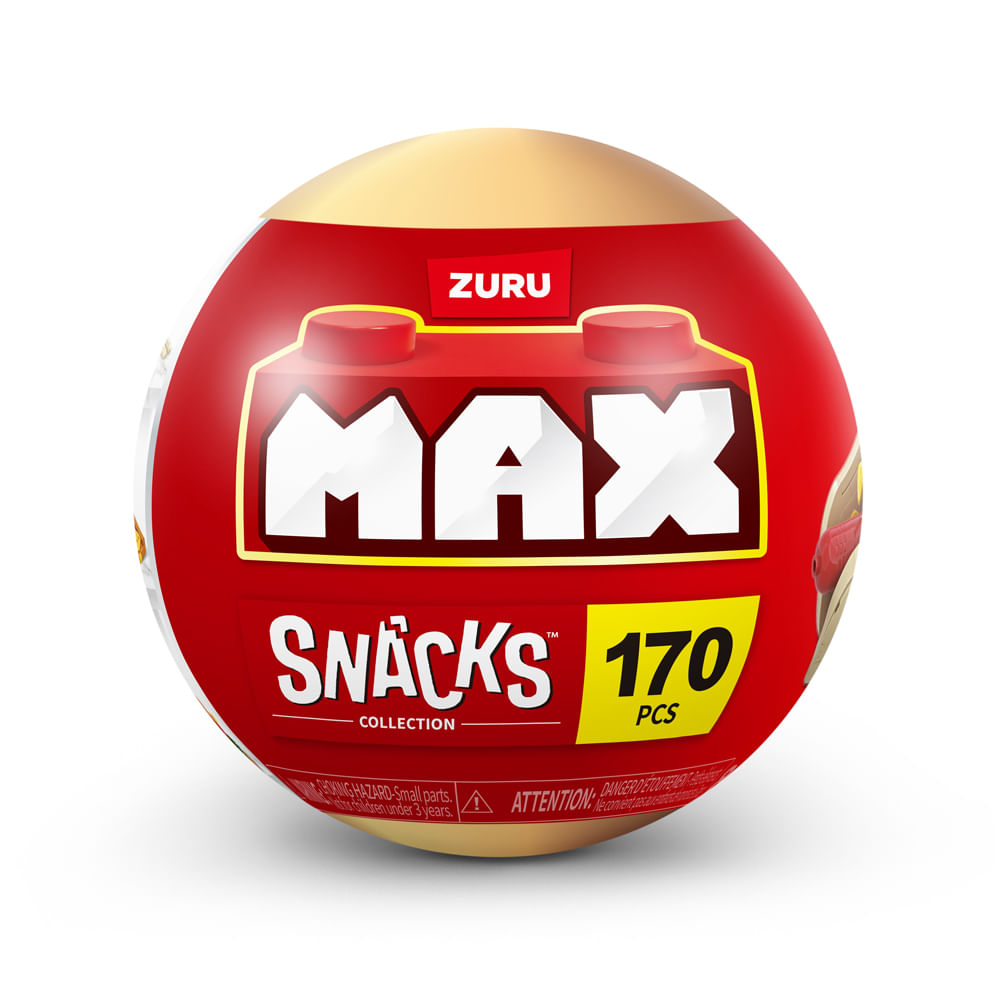 Blocos de Montar Max Premium Snacks Cachorro Quente 170 pçs - Imagem 6