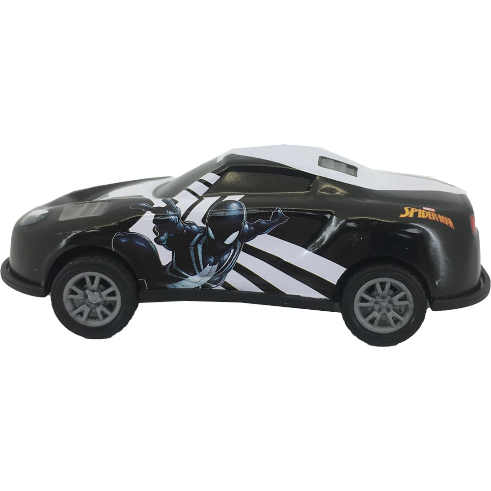 Mini Carrinho Pull Back Homem Aranha - Symbiote - Imagem 2