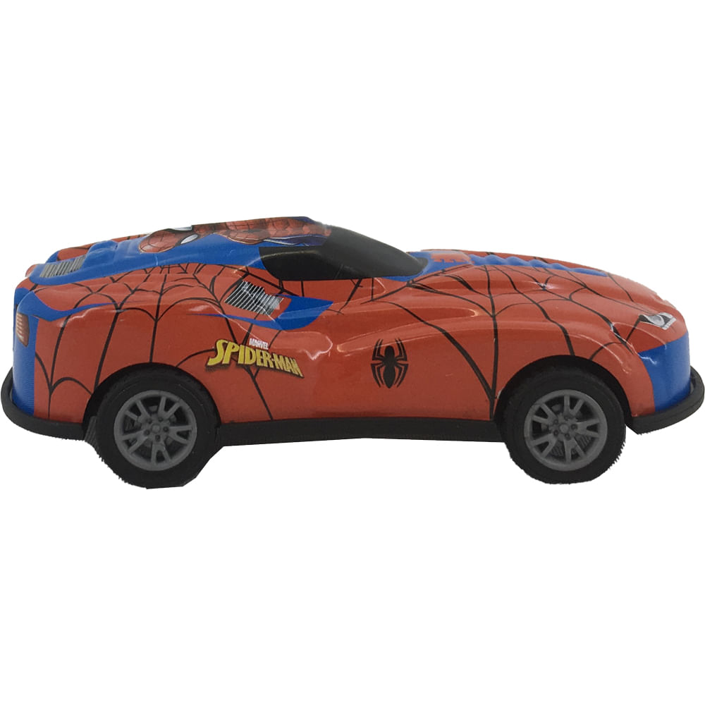 Mini Carrinho Pull Back Homem Aranha - Spiderman