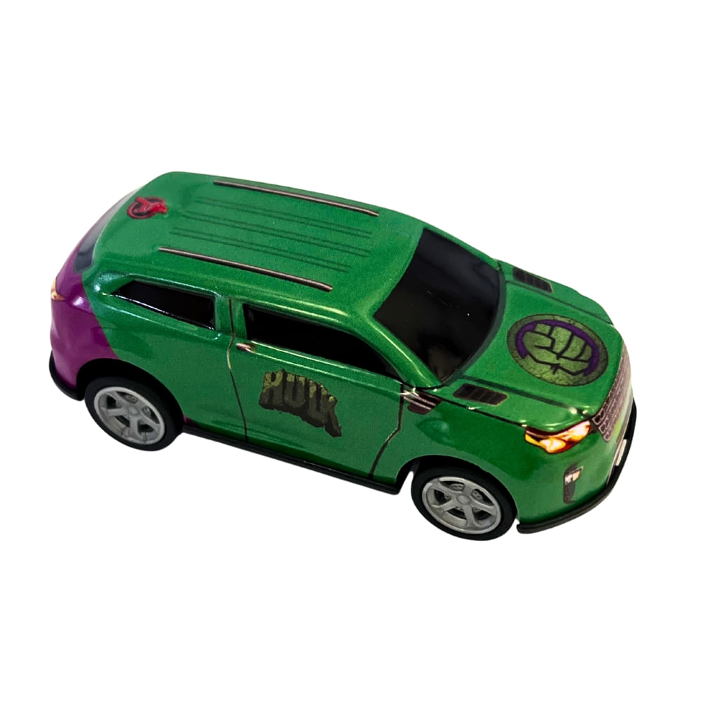 Mini Carrinho Pull Back Vingadores - Hulk - Imagem 2