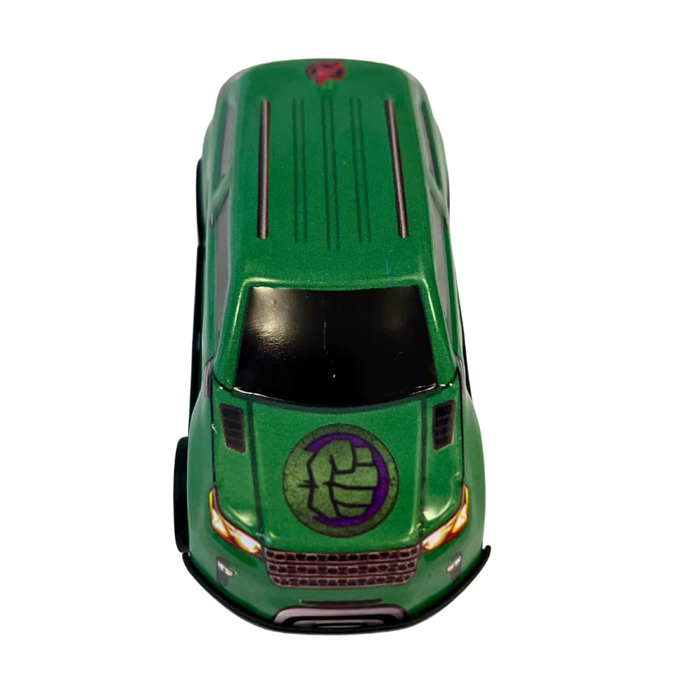 Mini Carrinho Pull Back Vingadores - Hulk - Imagem 3