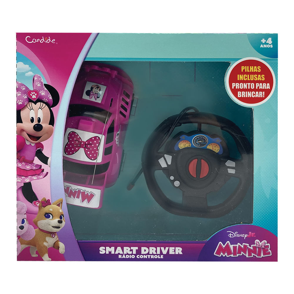 Carrinho de Controle Remoto Smart Driver - Minnie - Imagem 3