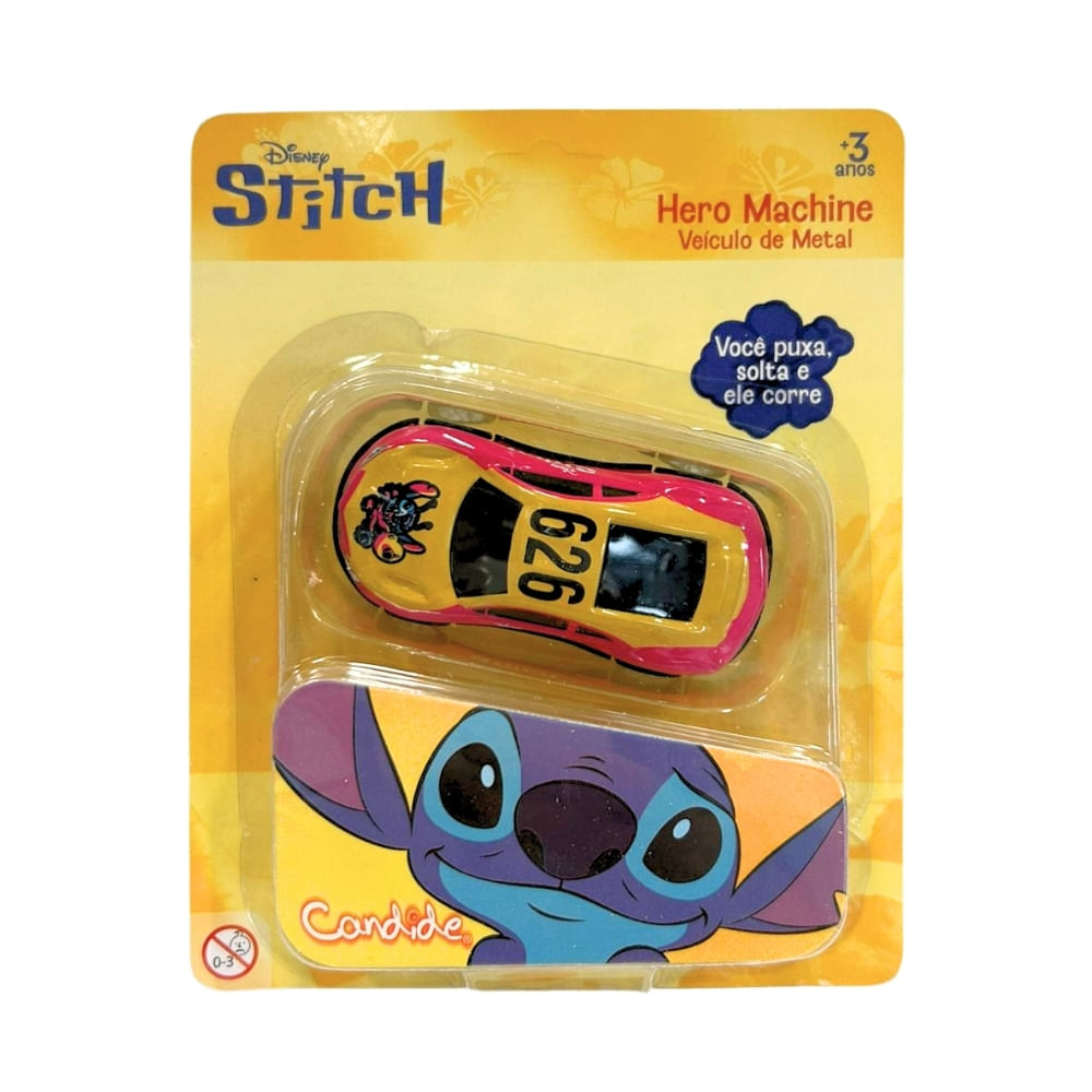 Mini Carrinho Pull Back Stitch 626 - Imagem 2