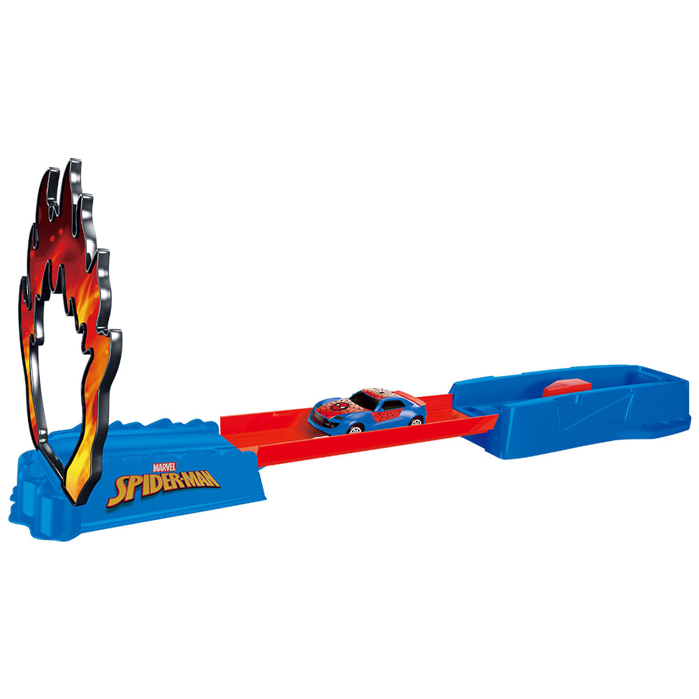 Pista para miniveículos Homem-Aranha - Salto em Chamas - Imagem 2