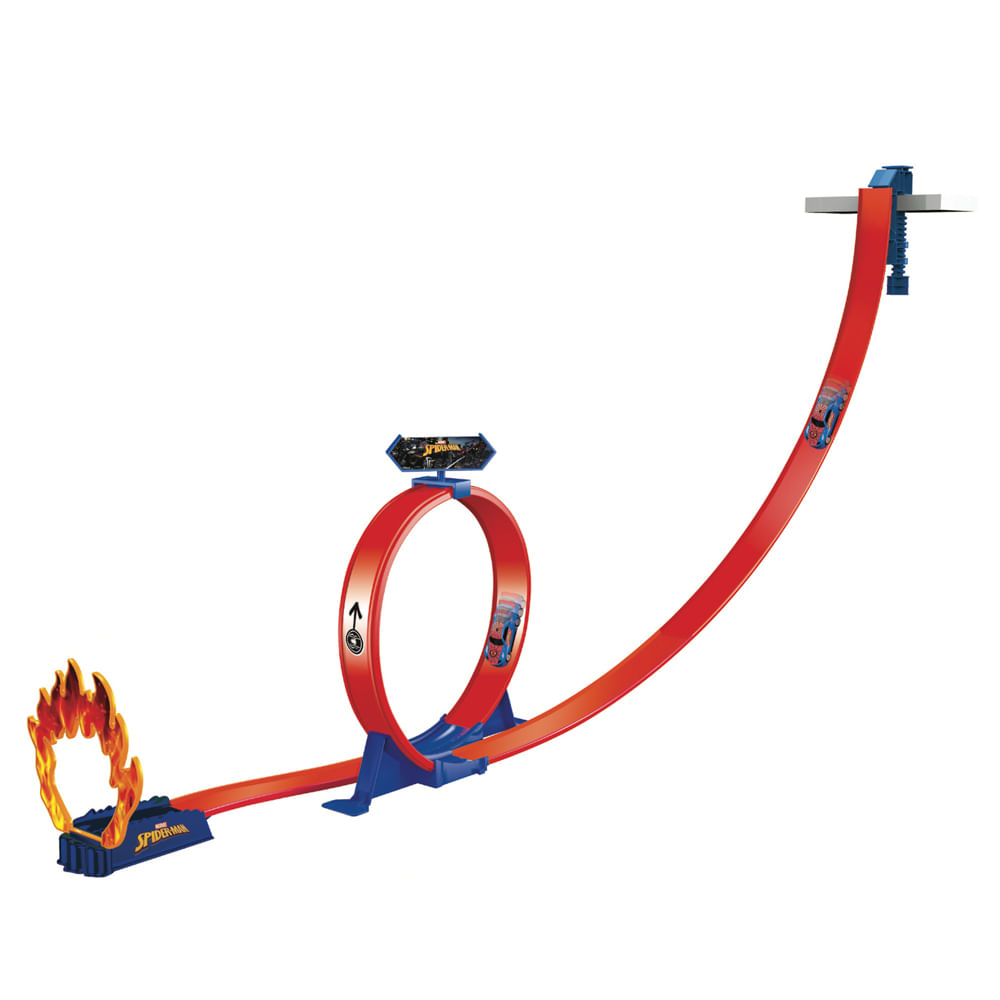 Pista para miniveículos Homem-Aranha - Queda Livre - Imagem 3
