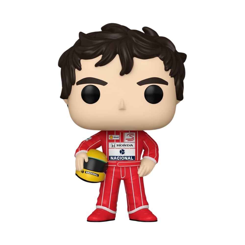 Kit Boneco Funko Pop! Ayrton Senna McLaren + Lotus - Imagem 5