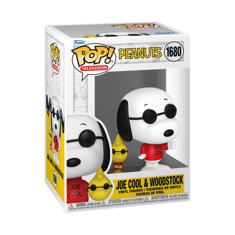 Boneco Funko Pop! & Buddy Snoopy - Joe Cool e Woodstock - Imagem 3