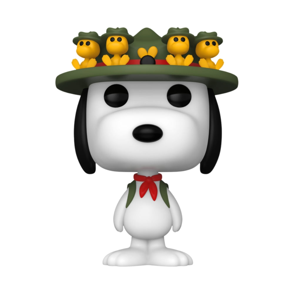 Boneco Funko Pop! Edição Limitada SDCC24 - Snoopy - Snoopy com Escoteiros - Imagem 2