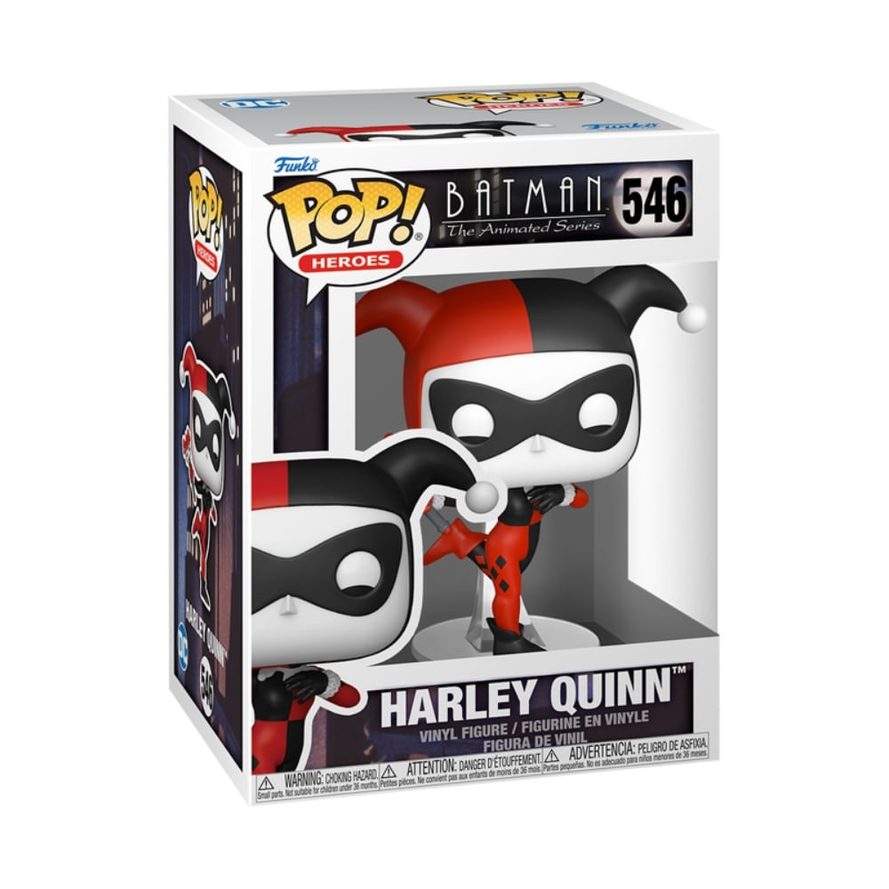 Boneco Funko Pop! DC Comics Batman A Série Animada - Arlequina - Imagem 2
