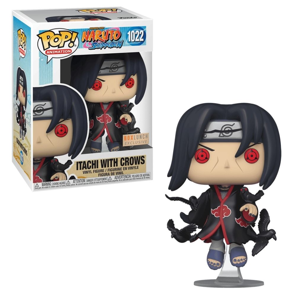 Boneco Funko Pop! Naruto Shippuden - Itachi com Corvos