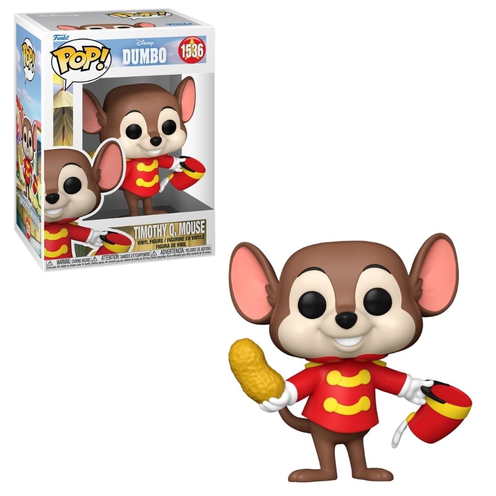 Boneco Funko Pop! Disney Dumbo - Rato Timóteo
