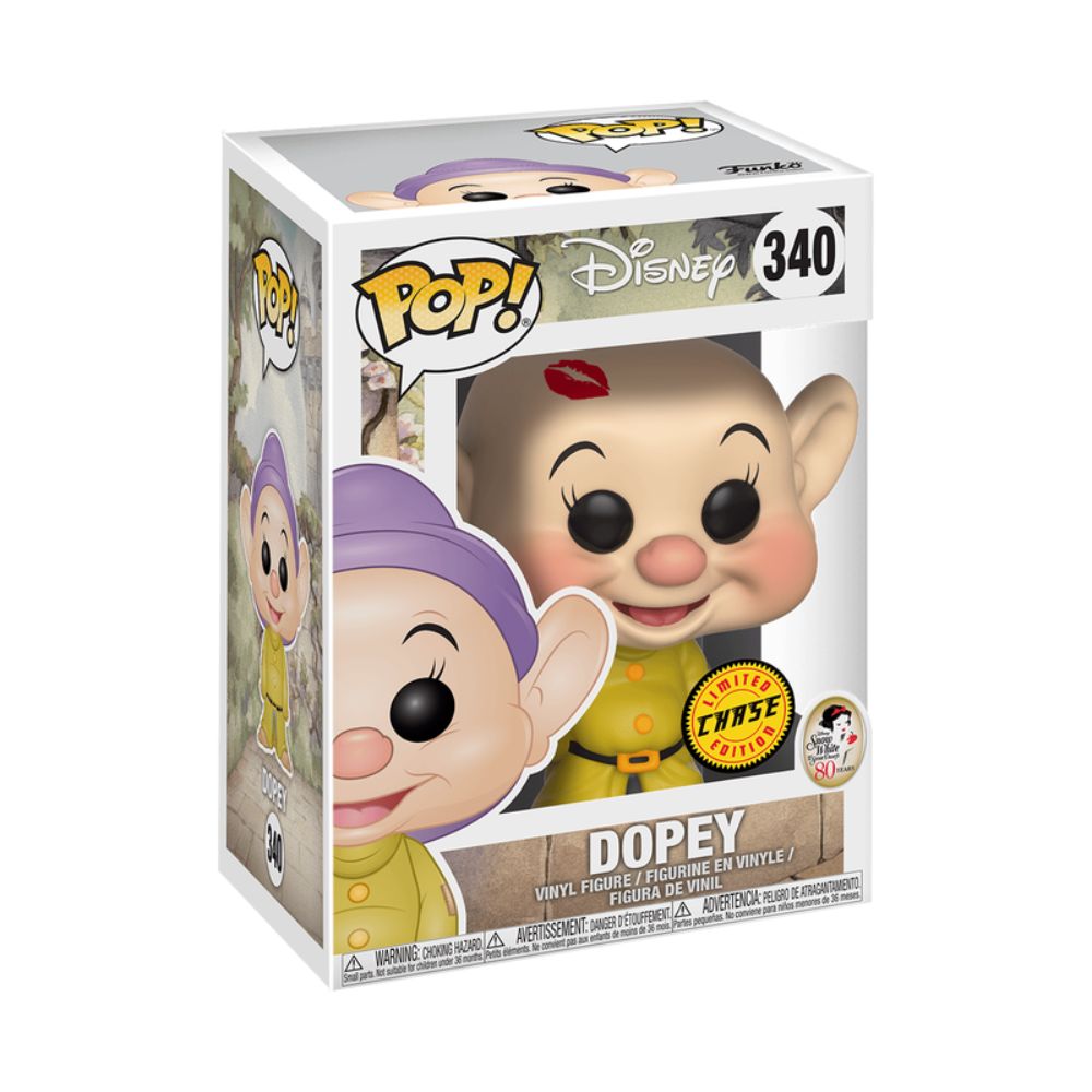 Boneco Funko Pop! Disney Branca de Neve - Dunga Chase - Imagem 2
