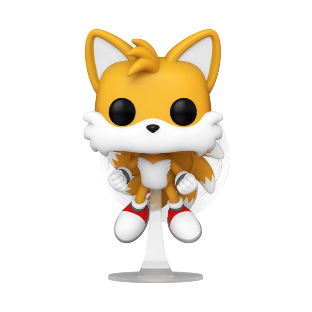 Boneco Funko Pop! Sonic The Hedgehog - Tails Voando - Imagem 2