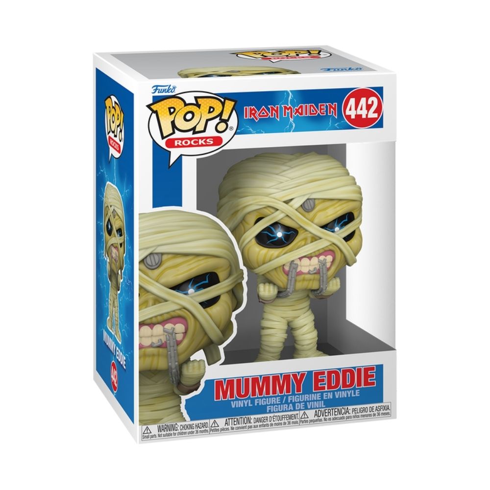 Boneco Funko Pop! Rocks Iron Maiden - Múmia Eddie - Imagem 3