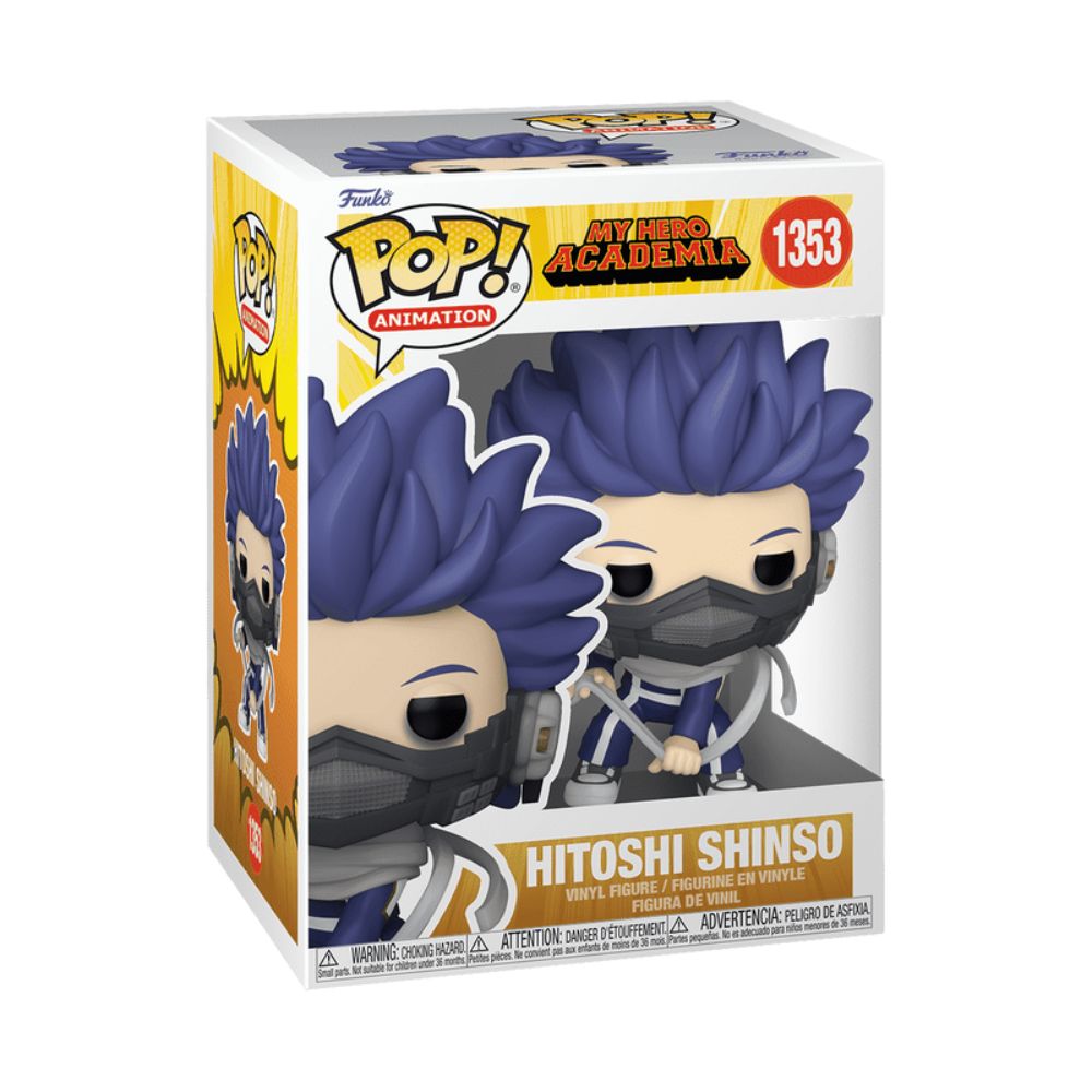 Boneco Funko Pop! My Hero Academia - Hitoshi Shinso - Imagem 2
