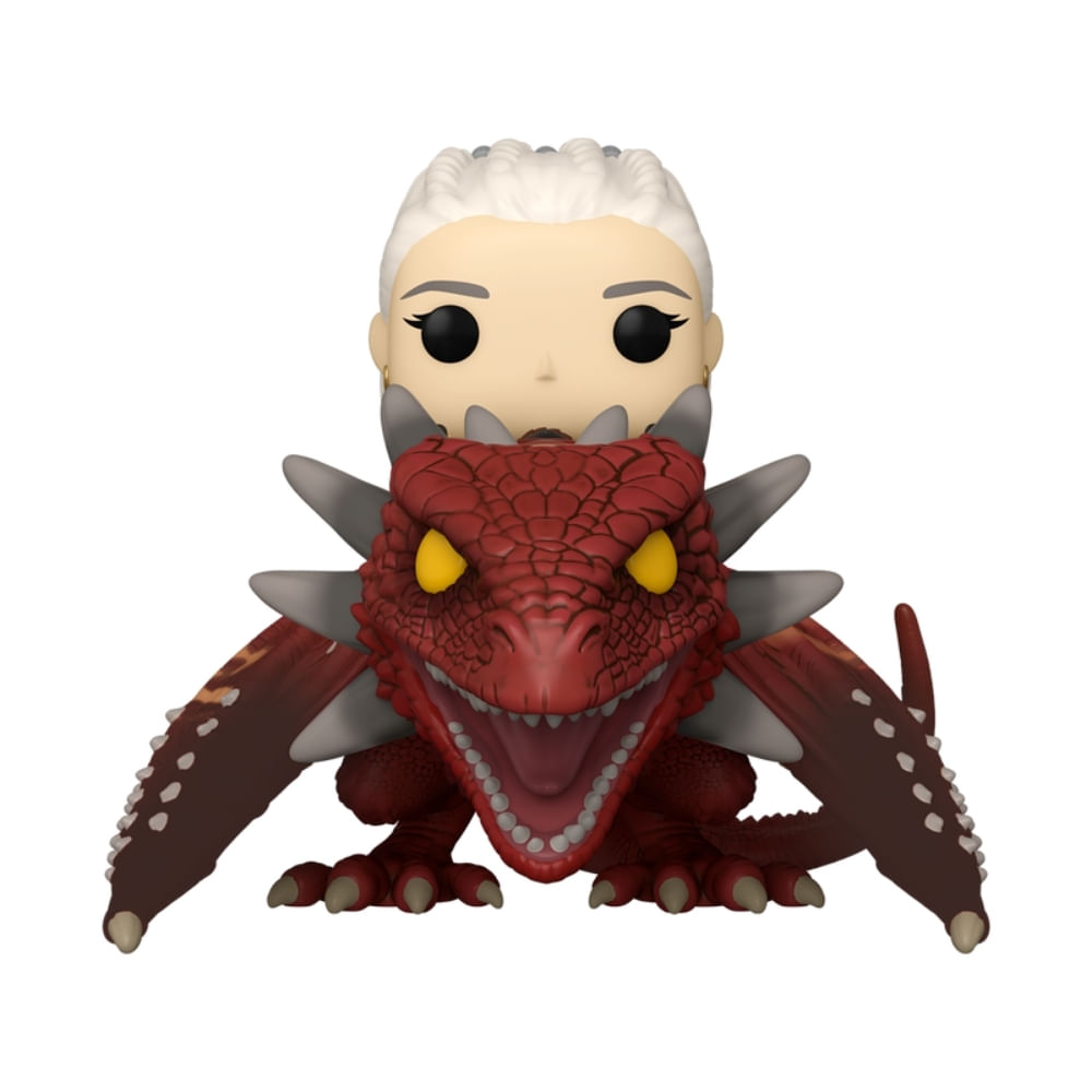 Boneco Funko Pop! Ride A Casa do Dragão - Rhaenys Targaryen com Meleys - Imagem 3