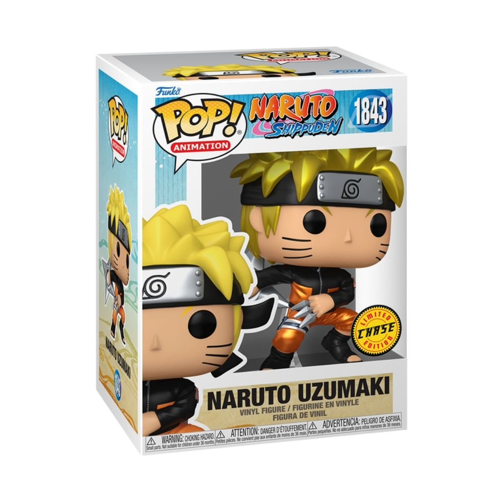 Boneco Funko Pop! Naruto Shippuden - Uzumaki Shuriken Chase - Imagem 2