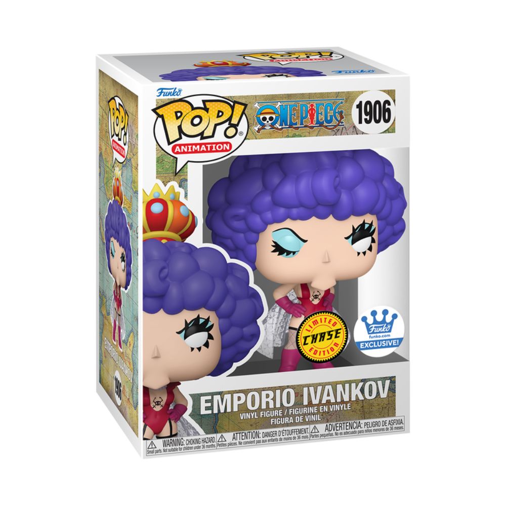 Boneco Funko POP! One Piece - Emporio Ivankov Chase - Imagem 3