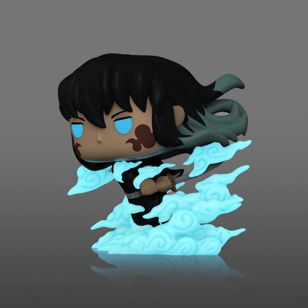 Boneco Funko Pop! Demon Slayer - Muichiro na Névoa Chase - Imagem 2