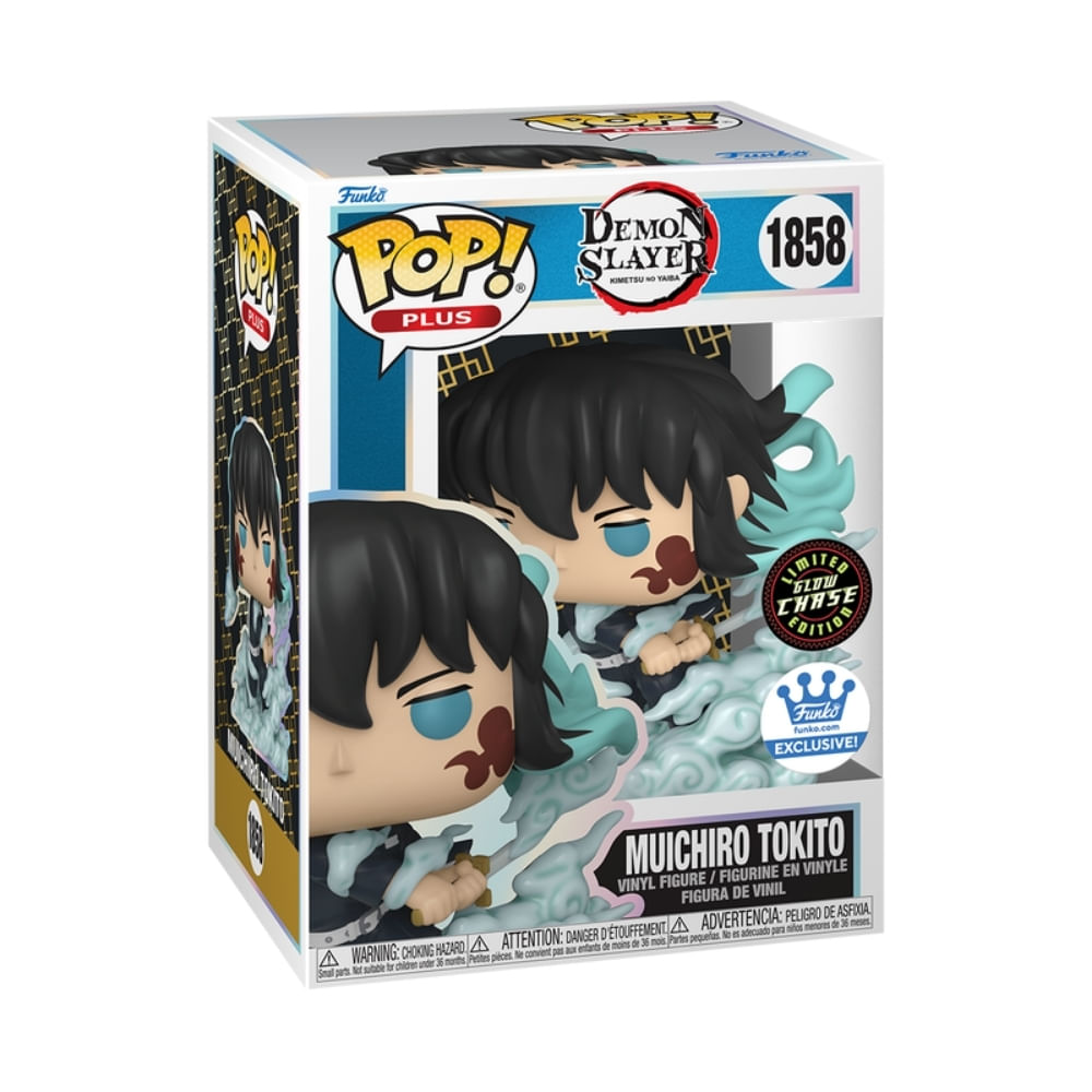 Boneco Funko Pop! Demon Slayer - Muichiro na Névoa Chase - Imagem 3