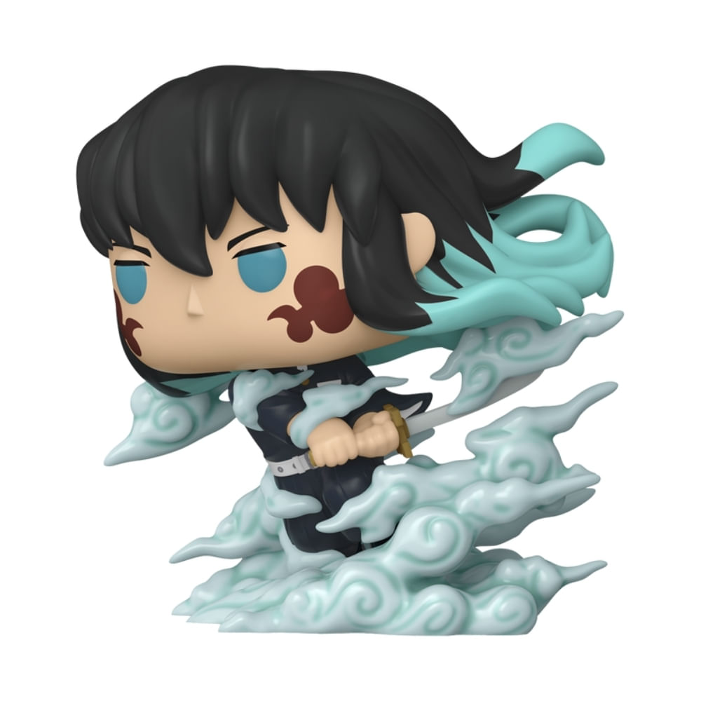 Boneco Funko Pop! Demon Slayer - Muichiro na Névoa Chase - Imagem 4
