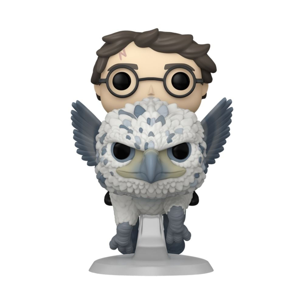 Boneco Funko Pop! Rides Deluxe - Harry Potter - Harry & Bicuço - Imagem 2