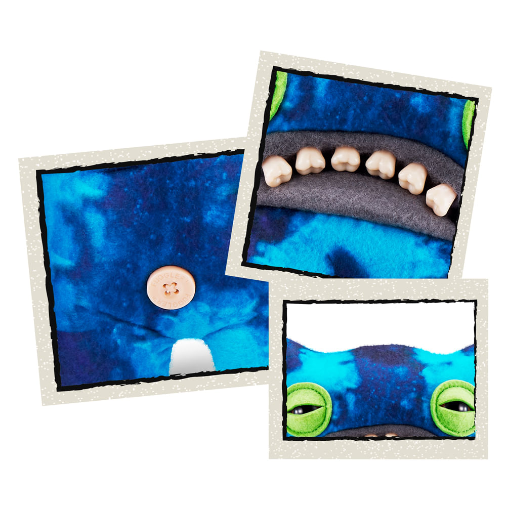 Pelúcia Fuggler Laboratory Misfits 23cm - Wide Eyed Weirdo - Imagem 2