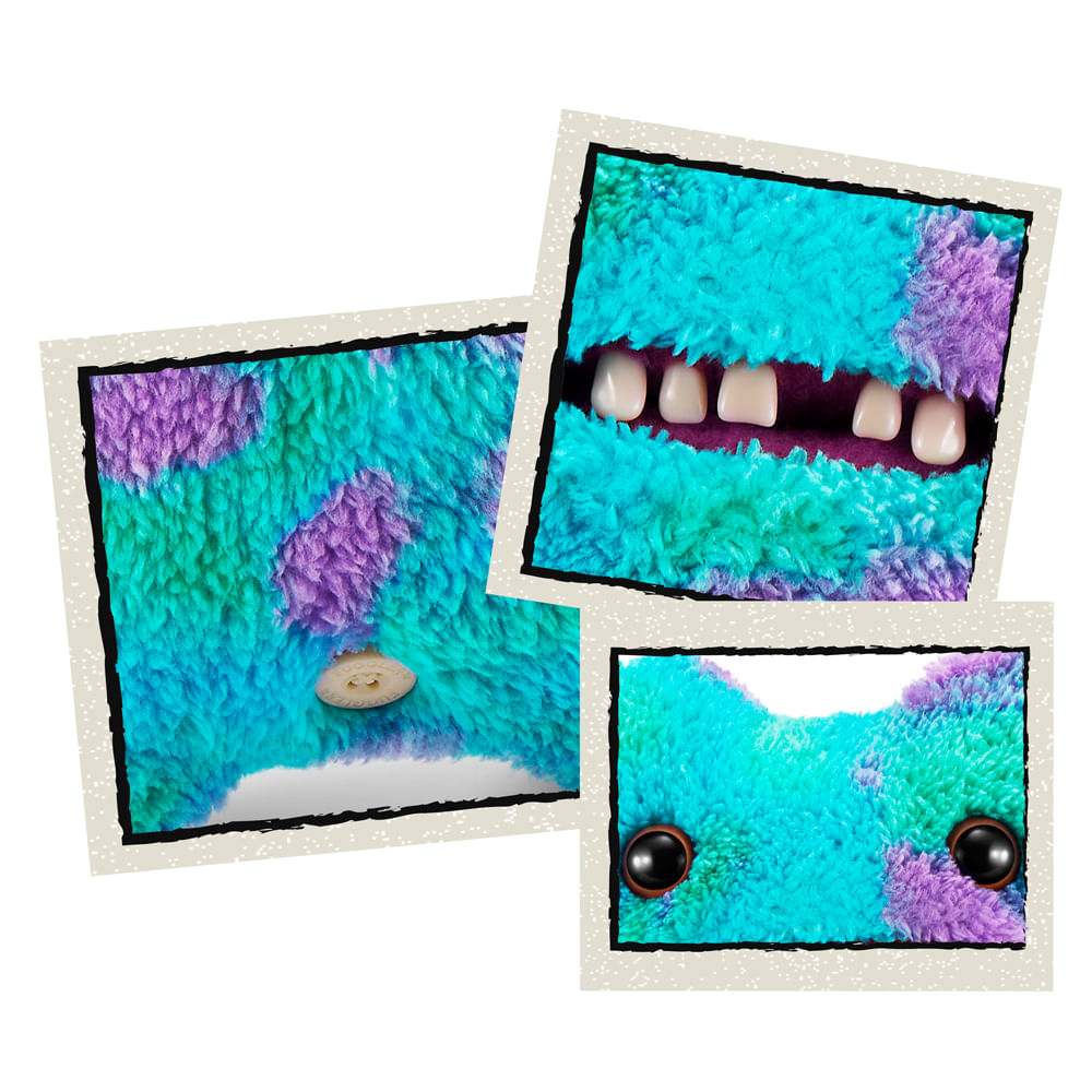 Pelúcia Fuggler Laboratory Misfits 23cm - Gaptooth Mcgoo - Imagem 4