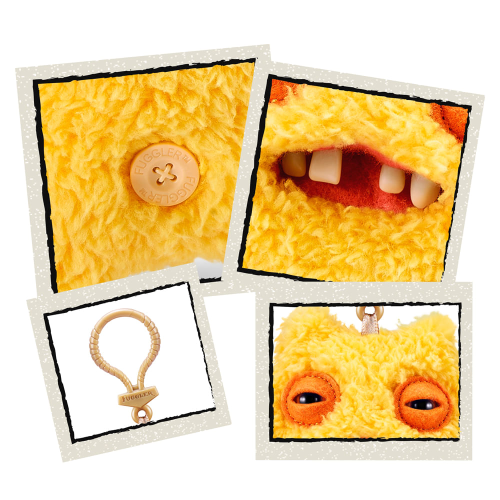 Chaveiro de Pelúcia Fuggler Key Rings 13cm - Sir Nobbynuts - Imagem 4