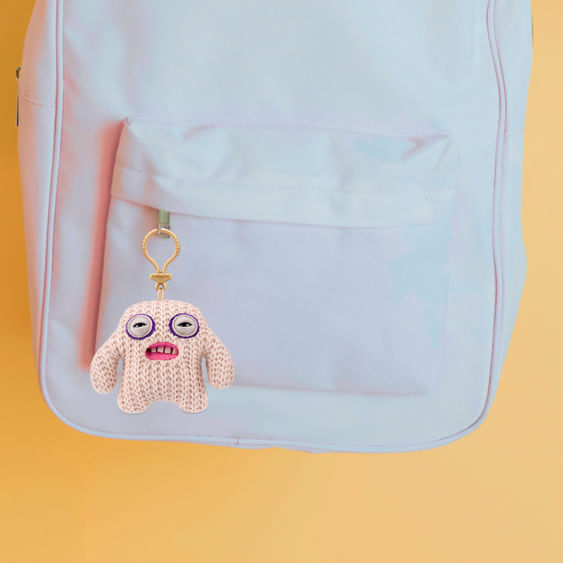 Chaveiro de Pelúcia Fuggler Key Rings 13cm - Mr Needles - Imagem 2