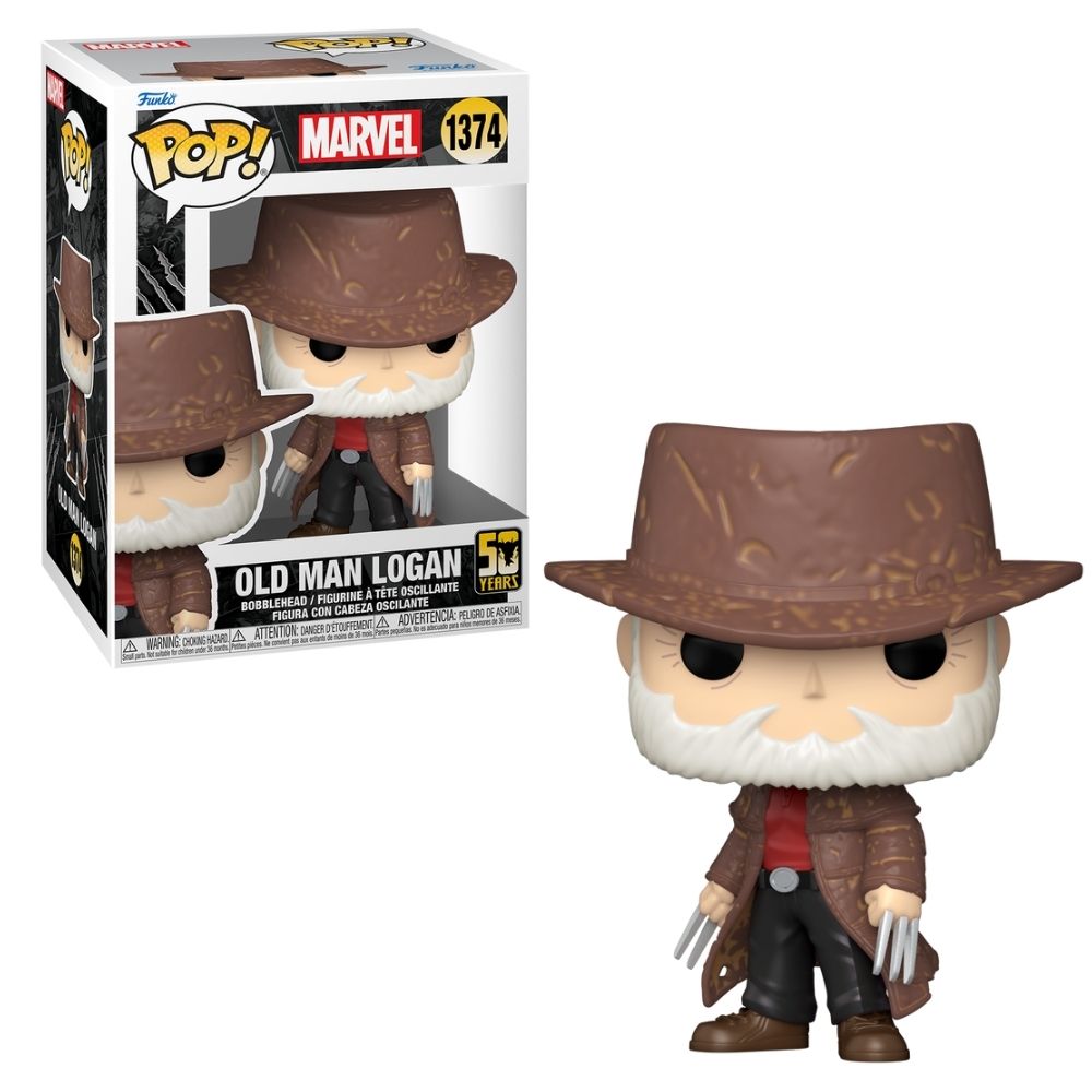 Boneco Funko Pop! Marvel Wolverine 50 Anos - Logan Velho
