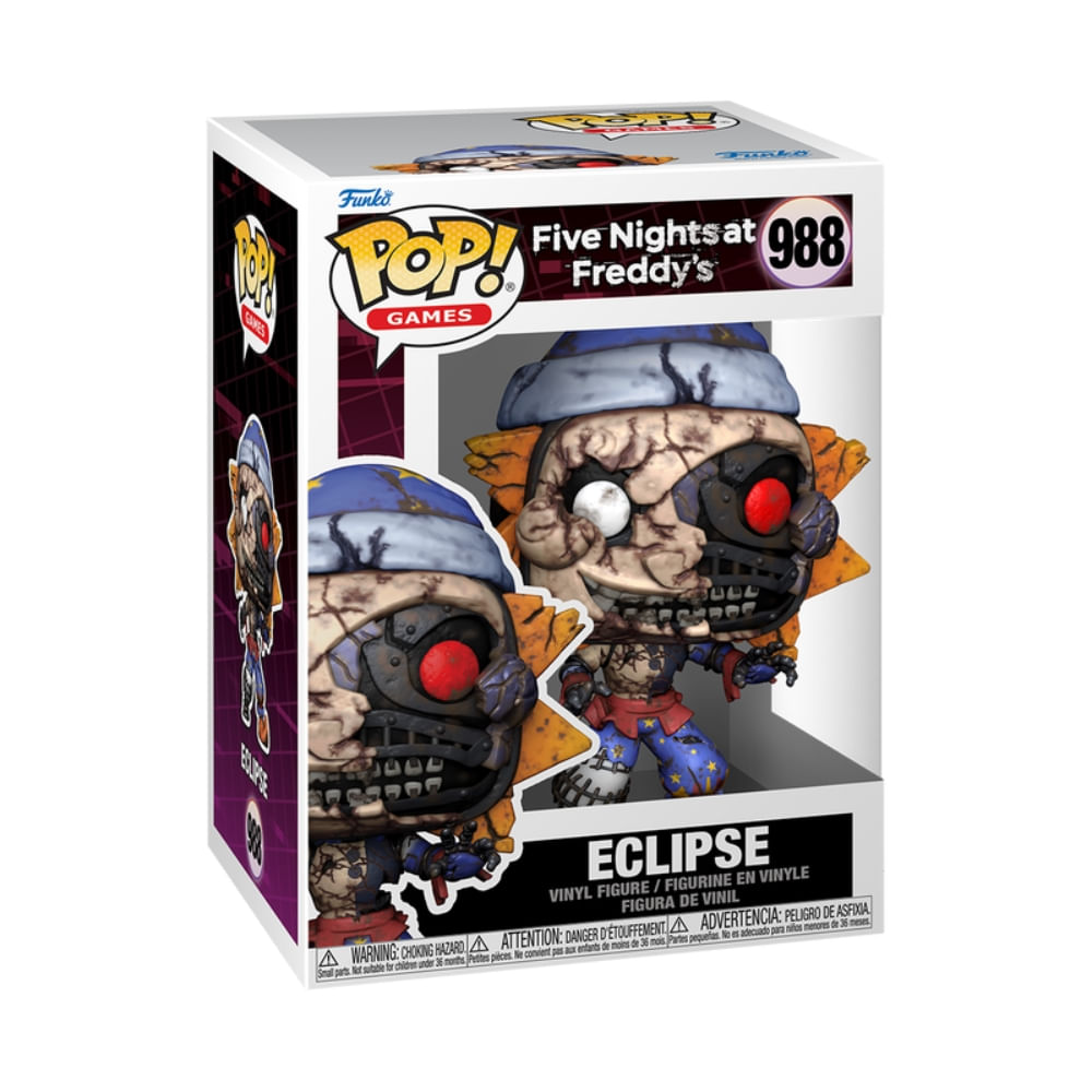 Boneco Funko Pop! Five Nights at Freddy’s - Ruined Eclipse - Imagem 3