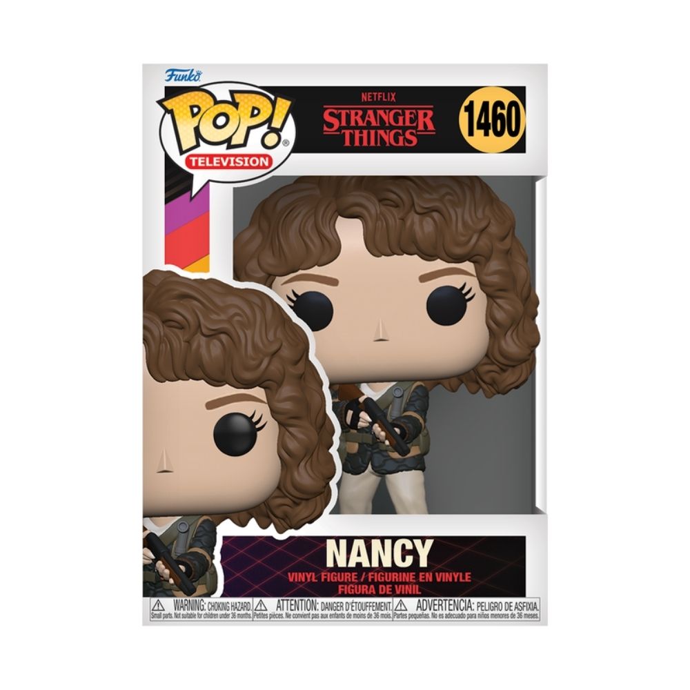 Boneco Funko Pop! Stranger Things - Hunter Nancy com Arma - Imagem 3