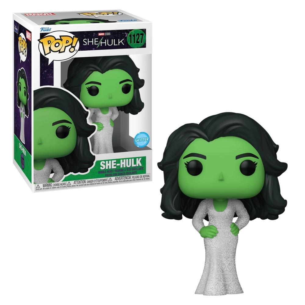 Boneco Funko Pop! Marvel She-Hulk de Vestido de Gala