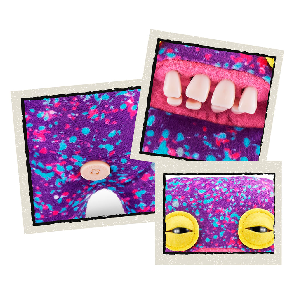 Pelúcia Fuggler Laboratory Misfits 23cm - Squidge - Imagem 2